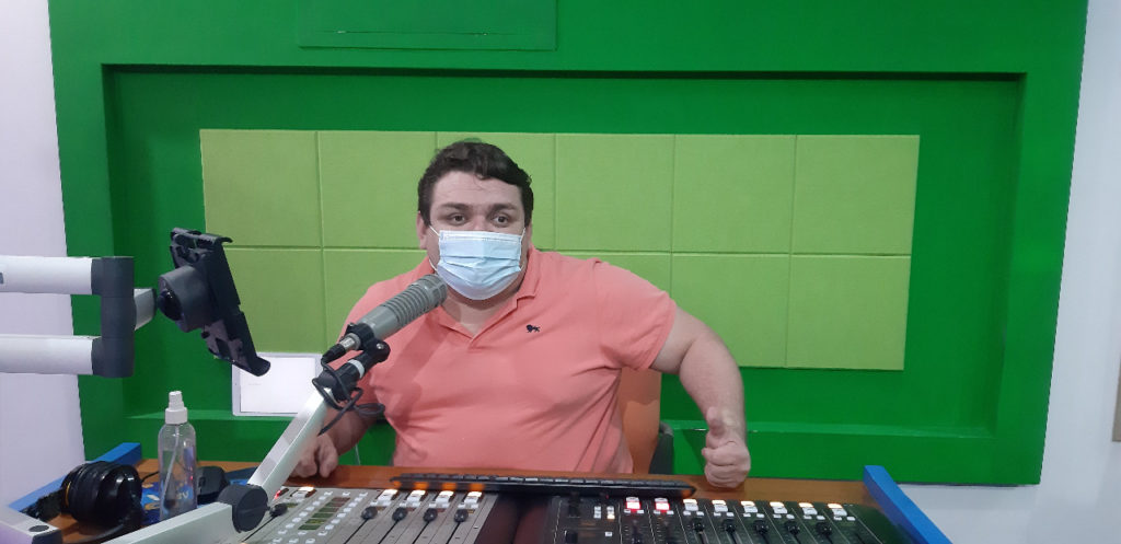 Wilmer Arauz, mejor conocido en el medio radial como "El chico problema". LA PRENSA/Cortesía