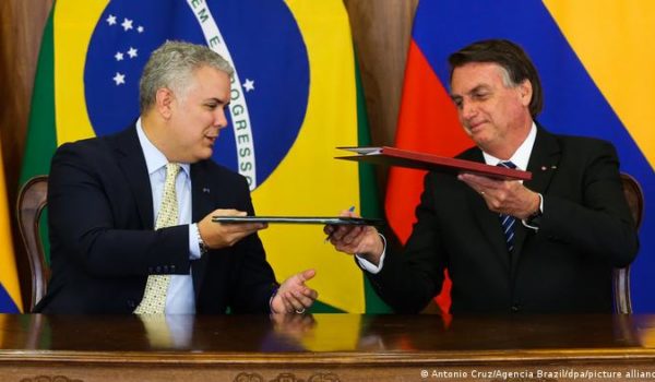 Duque y Bolsonaro se comprometen a defender la Amazonia