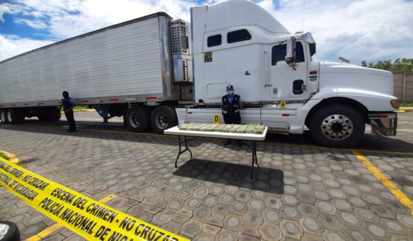 Estes es el furgón donde el guatemalteco, José Ramón Castellanos transportaba más de 26 kilos de cocaína. LA PRENSA/Cortesía