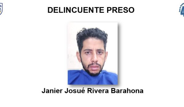Janier Josué Rivera Barahona señalado de matar a su vecino,José Adán Montensinos Reyes, de 65 años. LA PRENSA/Cortesía