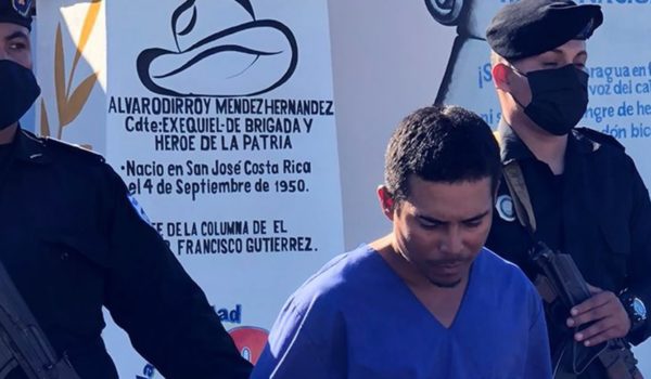 Carlos Rivera Gómez, de 31 años, es acusado de violación agravada y femicidio. LA PRENSA/Tomada de Canal 13