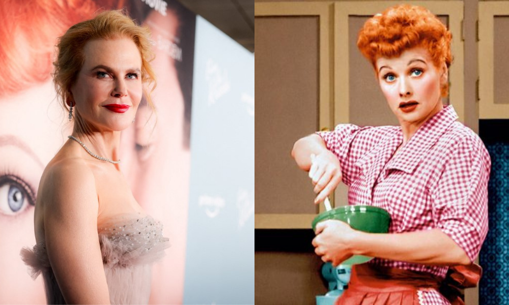 Nicole Kidman y Lucille Ball