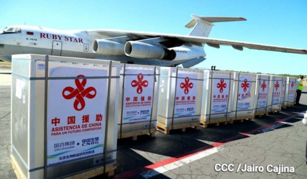 China ya entregó a Nicaragua un millón de vacunas desde que se reanudaron relaciones