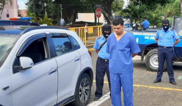 Francisco Anderson Gonzalez, sospechoso de haber participado en el crimen del ferretero, Jorge López Sevilla. LA PRENSA/cortesía.