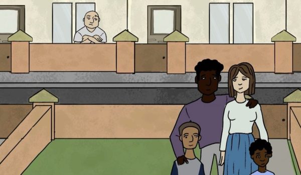«Mi hijo me pidió que lo pintara de blanco por los insultos racistas de los vecinos»
