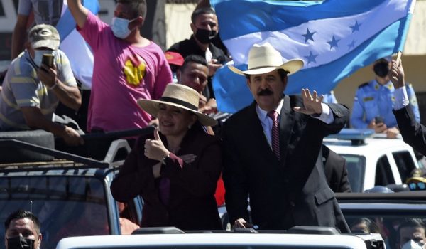 Los asistentes a la toma de posesión de Xiomara Castro, en imágenes