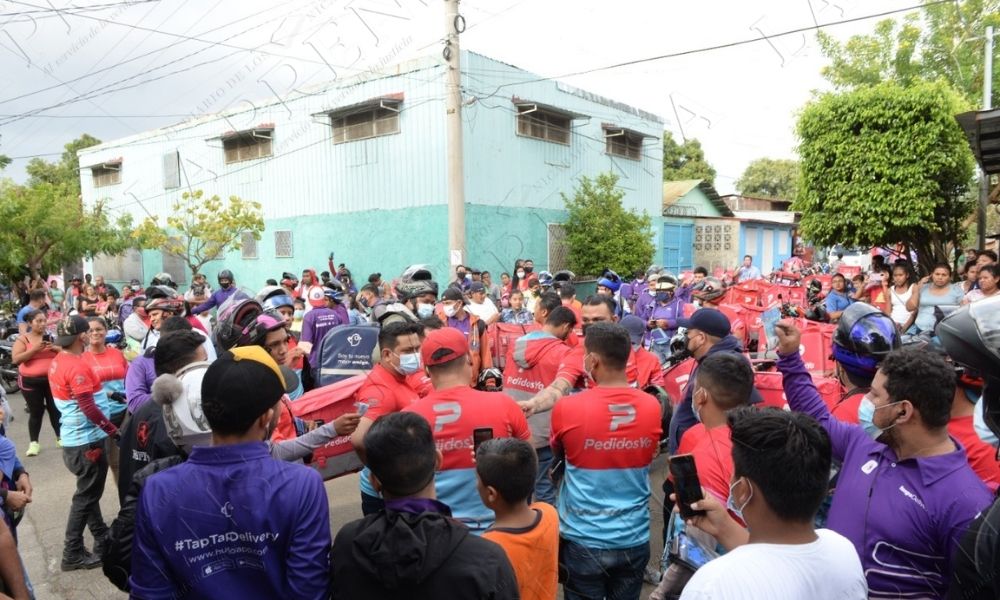 repartidor pedidos ya hugo Eduardo Pilarte Aguilar accidente