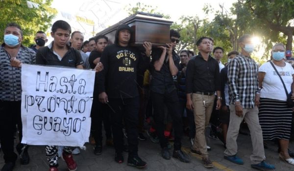 entierro repartidor pedidos ya hugo Eduardo Pilarte Aguilar accidente
