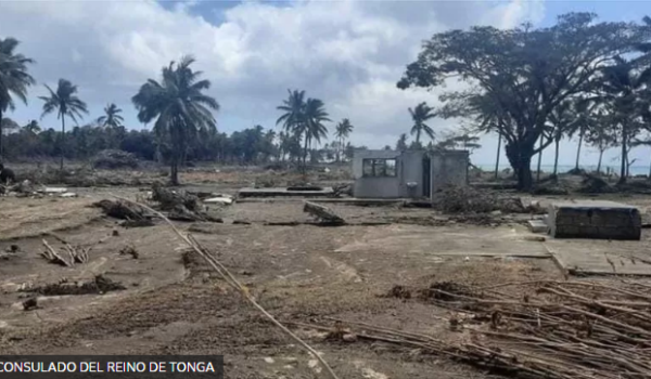 La erupción en Tonga fue más potente que la bomba de Hiroshima, según la NASA