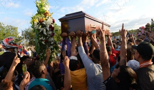 entierro repartidor pedidos ya hugo Eduardo Pilarte Aguilar accidente