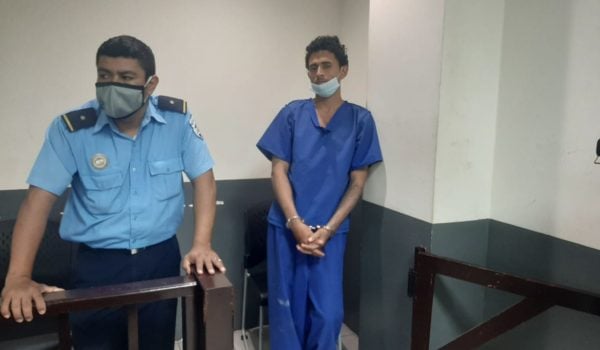 Jorman Steven Gómez acusado de robale a su abuelo de 82 años. LA PRENSA