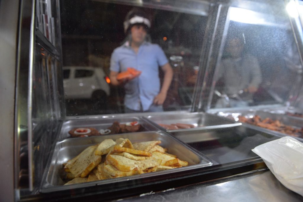 fritanguería, queso