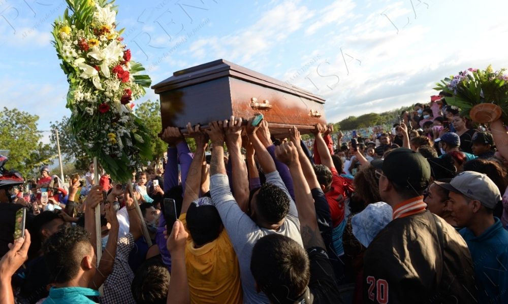 entierro repartidor pedidos ya hugo Eduardo Pilarte Aguilar accidente