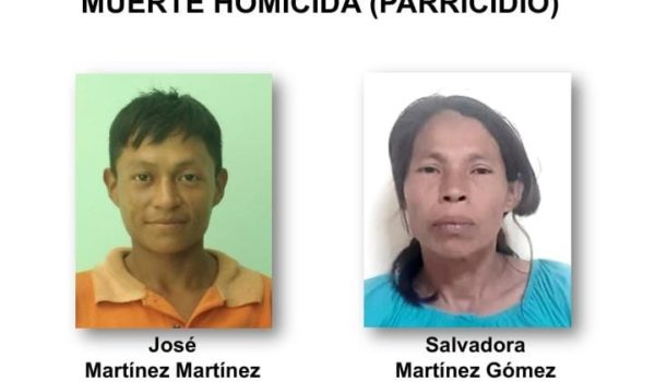 José Martínez y Salvadora Martínez Gómez, madre e hijo señalados de haberle quitado la vida a Ramiro Martínez Matey. LA PRENSA/Cortesía.