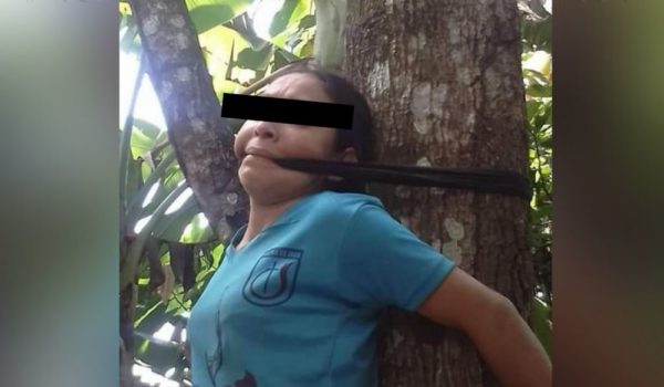 Esta es la foto de Ericka Suárez que sus secuestradores mandaron a su familia. LA PRENSA/Cortesía