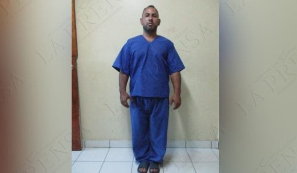 Robin de Jesús Rojas Centeno fue presentado por la Policía como sospechoso del haber causado el fatal accidente LA PRENSA/Cortesía