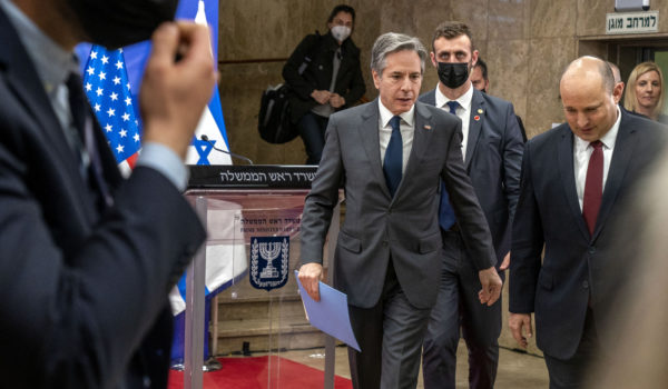 Blinken busca limar en Israel las diferencias sobre el acuerdo nuclear con Irán