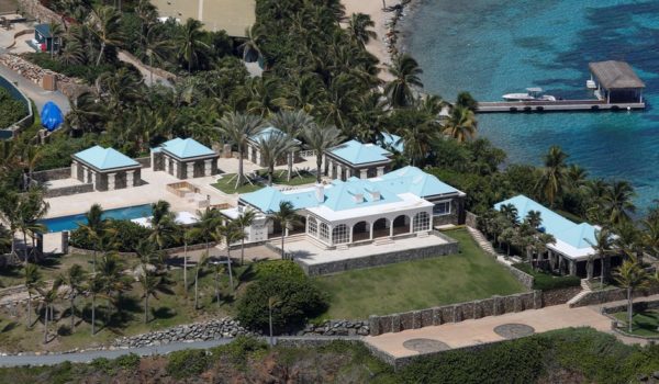 Las islas privadas de Jeffrey Epstein en el Caribe salen a la venta