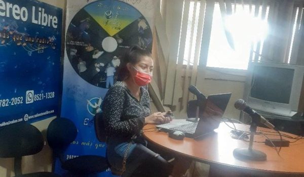 La adolescente Britney Olivas era locutora de la radio Estéreo Libre de Jinotega. LA PRENSA/Tomada de Facebook