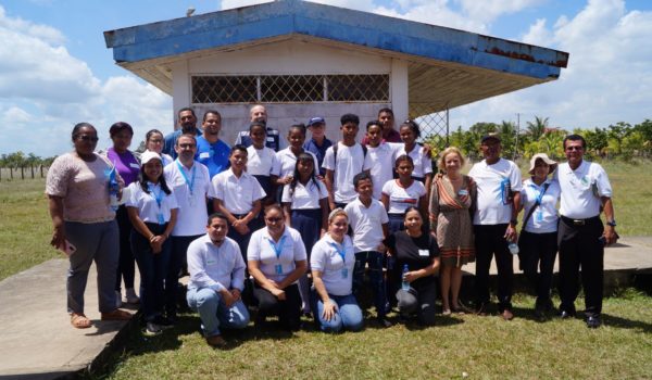 Embajadora de la UE en Nicaragua visita por primera vez la Costa Caribe y habla sobre la invasión de Rusia a Ucrania