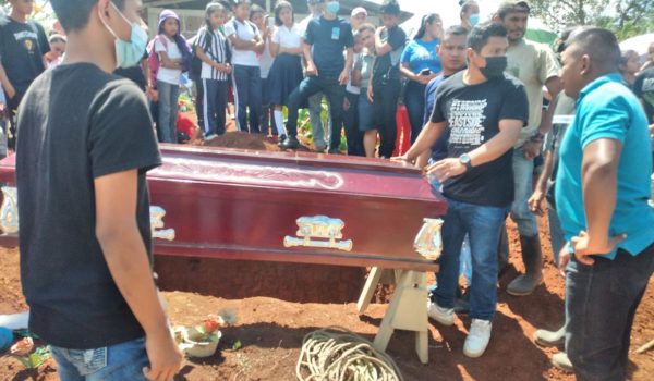 Darexon Morales Granados recibió cristiana sepultura en Matiguás, municipio de Matagalpa. LA PRENSA/Cortesía