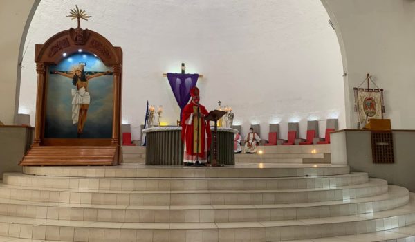 Cardenal Leopoldo Brenes afirma que pintura al óleo no sustituye a la imagen de la Sangre de Cristo «calcinada por el odio»