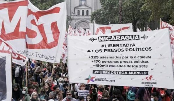Grupos de izquierda de Argentina pedirán a su Gobierno que rompan relaciones con Nicaragua