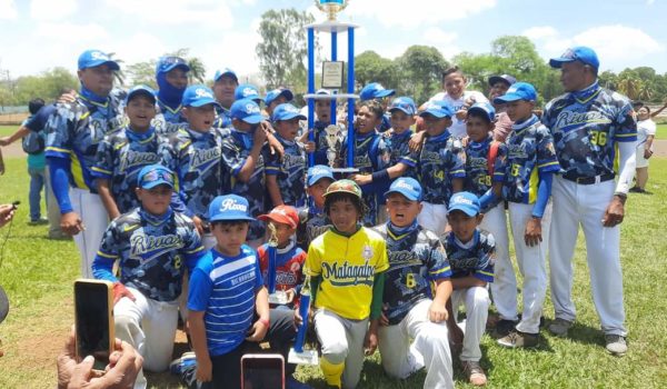 Rivas atropella a Managua A y retiene título nacional del beisbol infantil AA