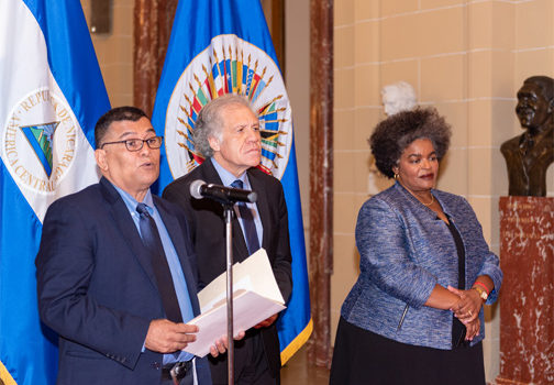 Representante del régimen ante la OEA descalifica al organismo al presentar su acreditación