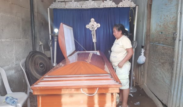Norman González López, de 75 años era velado en su casa de habitación en el reparto René Schick. LA PRENSA