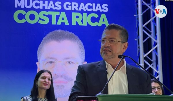 Piden al nuevo presidente de Costa Rica que incida en la democratización de Nicaragua