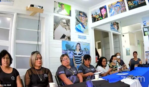 AMA devela mural «Verdad, Memoria y Justicia para Nicaragua», en San José, Costa Rica