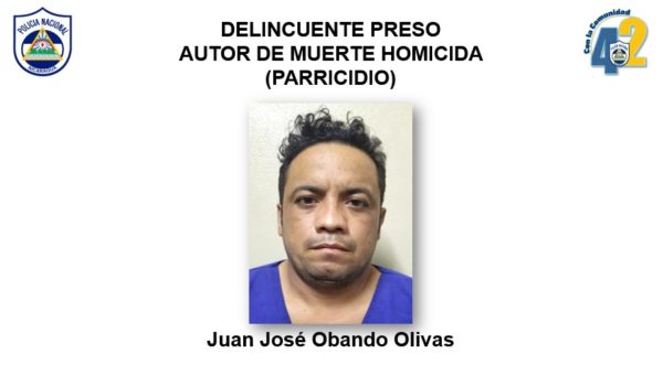 Juan José Olivas Obando, de 37 años sospechoso de haber matado a su abuela, Adilia Olivas. LA PRENSA/ Cortesía
