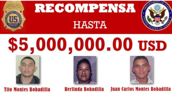 El clan Montes Bobadilla, la «peligrosa» familia de narcos hondureños por la que EE.UU. ofrece US$15 millones