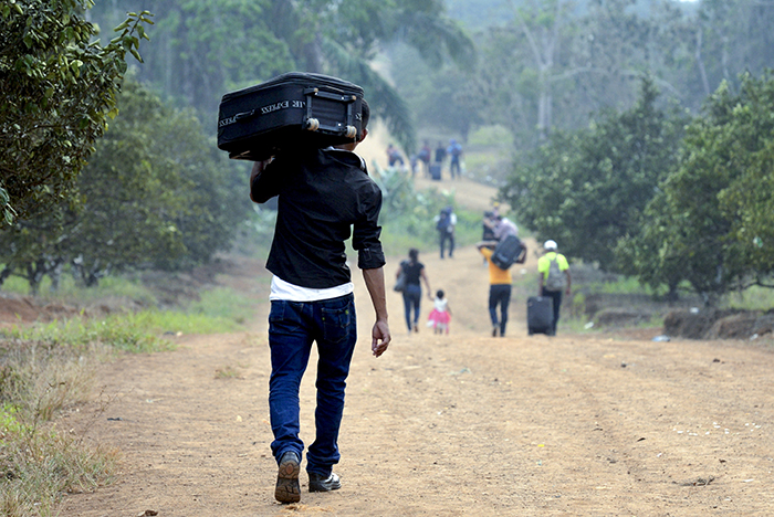 migrantes nicaragua exiliados