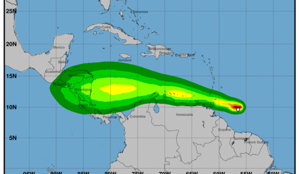Alertan que Bonnie podría convertirse en huracán y afectar a Nicaragua el fin de semana