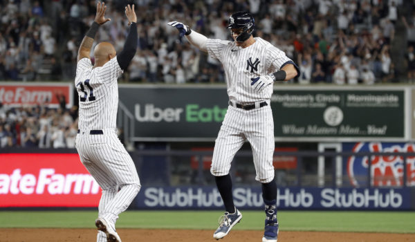 Espectacular victoria de los Yanquis contra los Astros