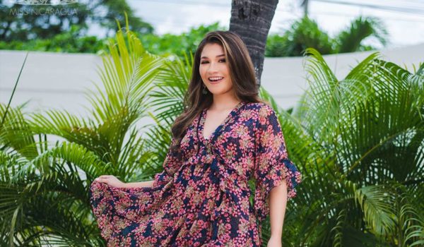 Alejandra Villalta, de 20 años, representante de Managua. LA PRENSA/Miss Nicaragua