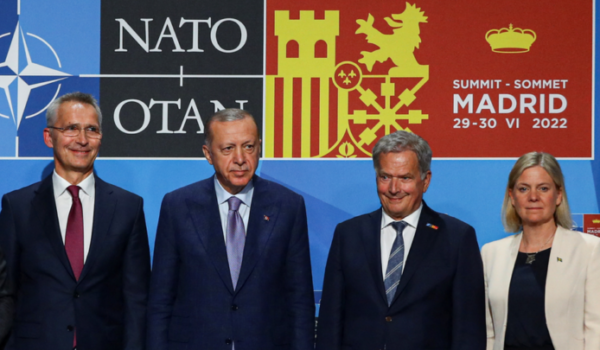 Cumbre de Madrid: Turquía retira sus objeciones y acepta la incorporación de Suecia y Finlandia a la OTAN