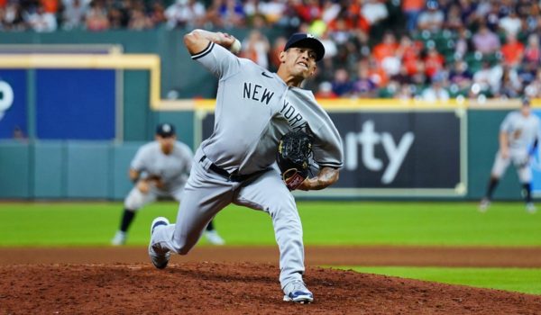 Jonathan Loáisiga dominante ante los Astros, quienes barren a los Yanquis