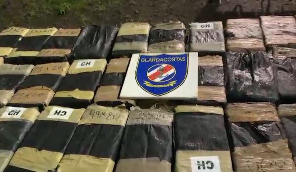 Cae narco nica en Costa Rica con millonario cargamento de cocaína