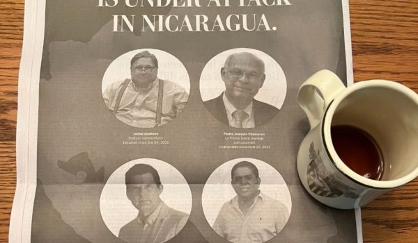 «La libertad de prensa está bajo ataque en Nicaragua»