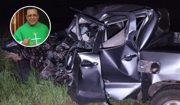 Muere sacerdote en accidente de tránsito, cuando iba de Managua hacia su parroquia