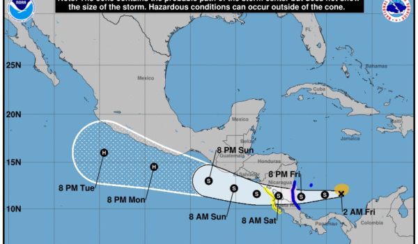 Cuáles son las previsiones que tiene el régimen de Daniel Ortega ante la llegada de la posible tormenta tropical Bonnie