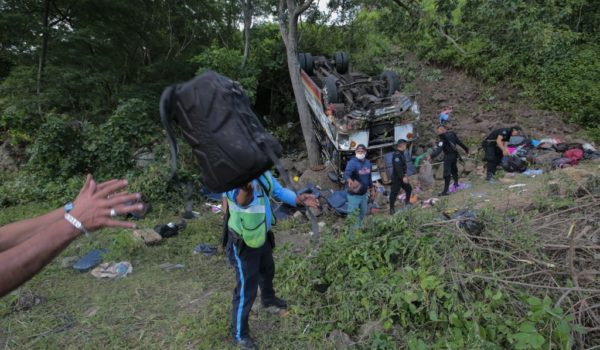 77 meses de prisión para chofer de autobús que causó tragedia vial con migrantes venezolanos