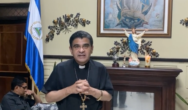 «Aquí estamos gracias al Señor con fuerza interior, con espíritu sereno y alegría profunda», dice monseñor Álvarez en transmisión en vivo