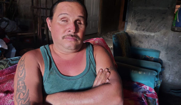 Secuestrado, preso, ciego y deportado: la historia de un nica que quiso migrar a Estados Unidos