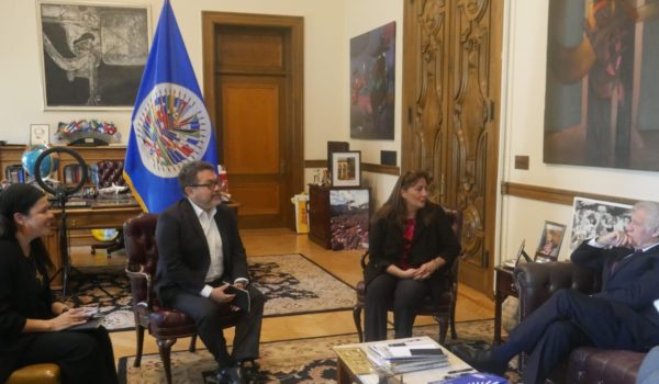 Almagro se reúne con el Grupo de Expertos Independientes de la ONU que investigan violaciones de DD.HH. en Nicaragua