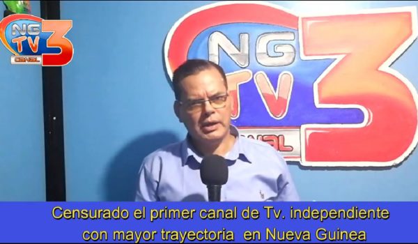 Régimen ordena el cierre de otro medio televisivo, esta vez en Nueva Guinea