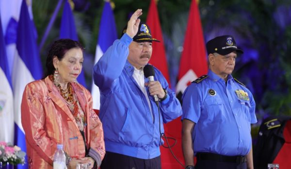 El dictador Daniel Ortega la arremete contra los obispos y la Iglesia católica, la comunidad internacional y contra el presidente de Chile